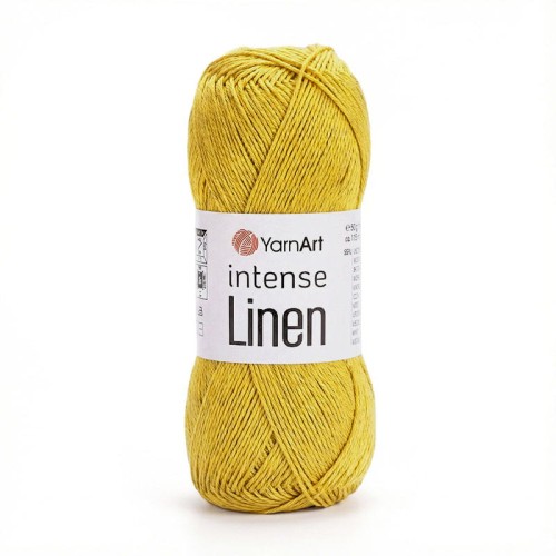 Włóczka YarnArt Intense Linen 4119 / rumianek