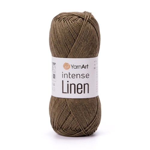 Włóczka YarnArt Intense Linen 4118 / kakao