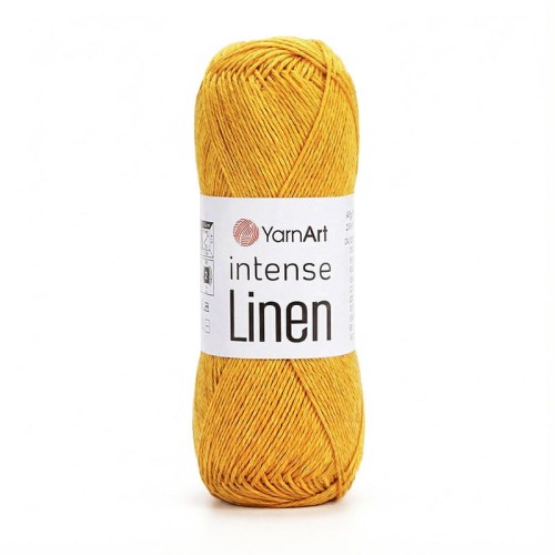 Włóczka YarnArt Intense Linen 4117 / słoneczny