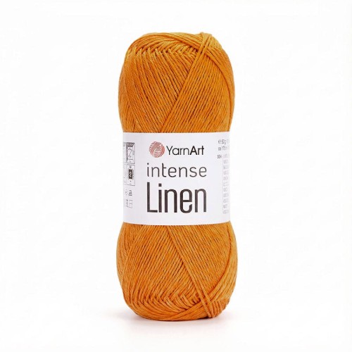 Włóczka YarnArt Intense Linen 4116 / marchewka