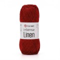 Włóczka YarnArt Intense Linen 4115 / ciemna czerwień