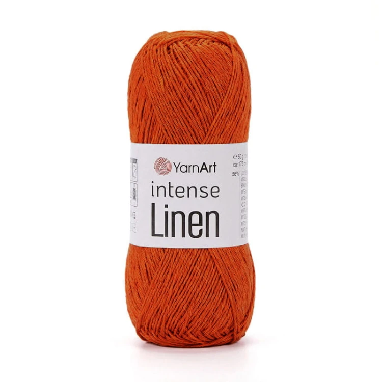 Włóczka YarnArt Intense Linen 4113 / jarzębina