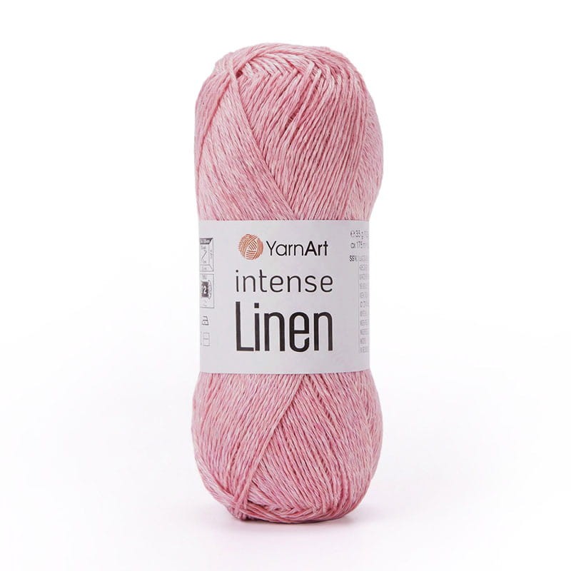 Włóczka YarnArt Intense Linen 4109 / jasny róż