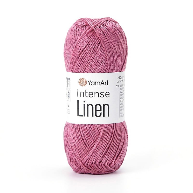 Włóczka YarnArt Intense Linen 4108 / wrzos