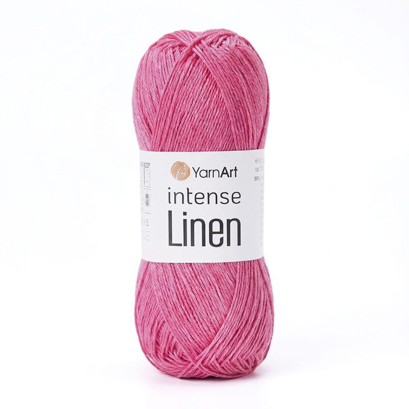 Włóczka YarnArt Intense Linen 4107 / słodki róż
