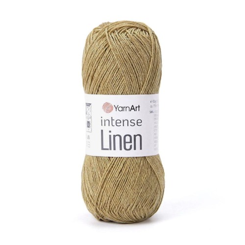 Włóczka YarnArt Intense Linen 4104 / piaskowy