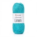 Włóczka YarnArt Intense Linen 4131 / cyjan