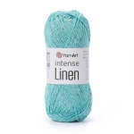 Příze YarnArt Intense Linen 4130 / blankytná