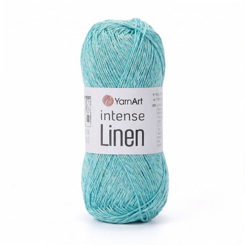 Włóczka YarnArt Intense Linen 4130 / błękit