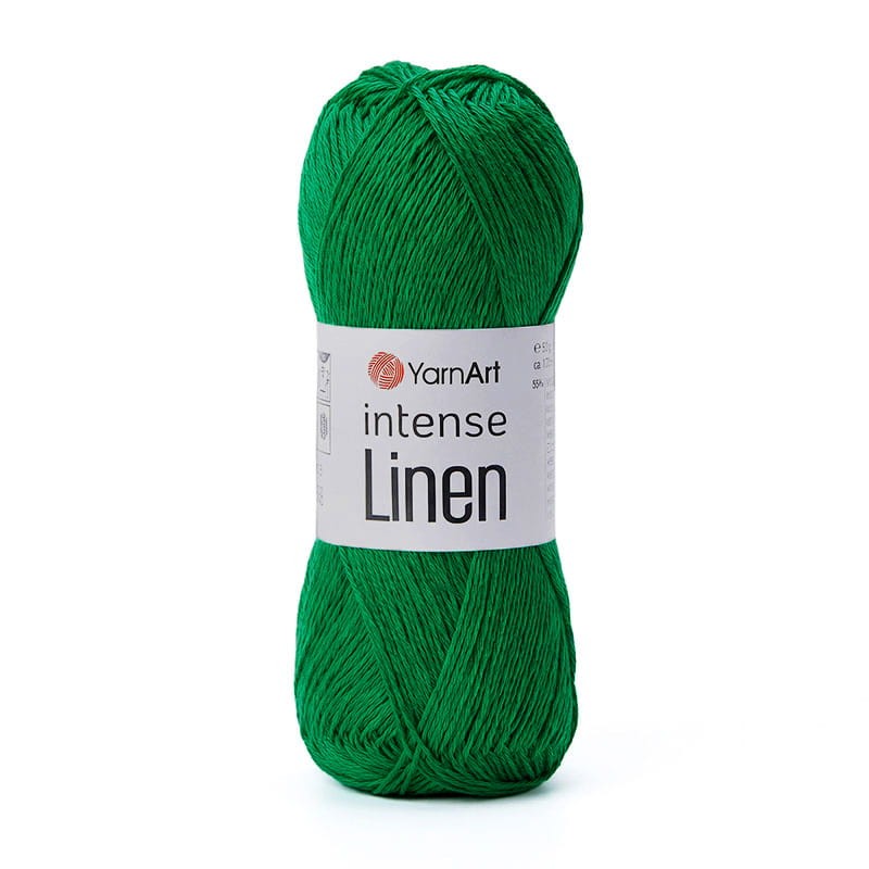 Włóczka YarnArt Intense Linen 4126 / absynt