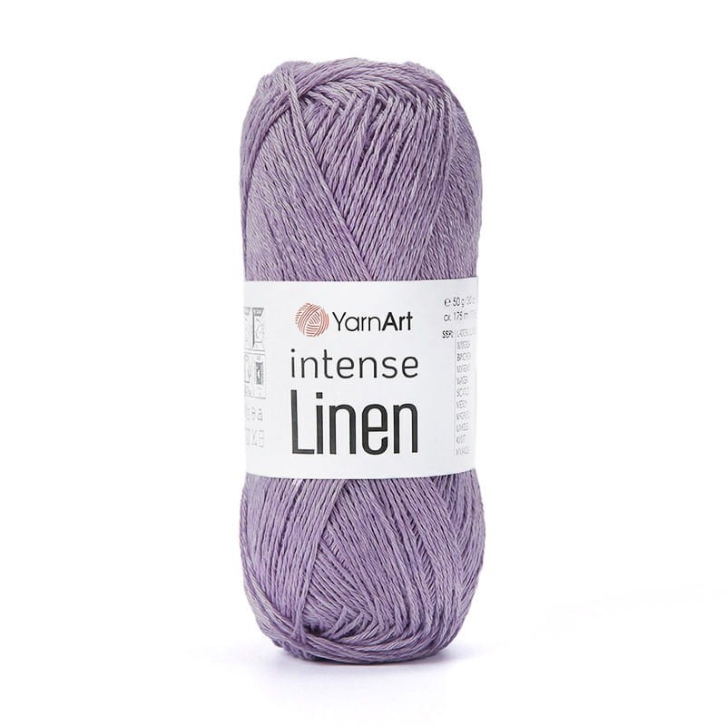 Włóczka YarnArt Intense Linen 4111 / jasny fiolet
