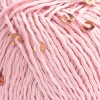 Włóczka z cekinami YarnArt Cotton Gold Paillettes 7108 / róż