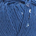 Włóczka z cekinami YarnArt Cotton Gold Paillettes 7111 / ciemny niebieski