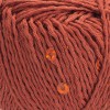 Włóczka z cekinami YarnArt Cotton Gold Paillettes 7117 / cegła