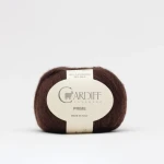 Włóczka Cardiff Prime 186 / cacao / gorzka czekolada
