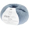 Włóczka Rico Design Baby Cozy Organic Cotton Cashmere 013 / błękit