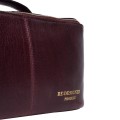 Etui / piórnik / organizer / RE:DESIGNED / Project 9 / skóra / dark cherry