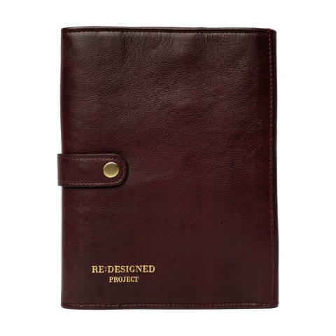 Etui / organizer / RE:DESIGNED / Project 14 / skóra / dark cherry