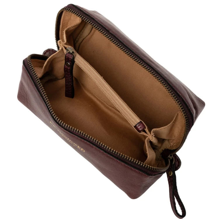 Etui / piórnik / organizer / RE:DESIGNED / Project 36 / skóra / dark cherry