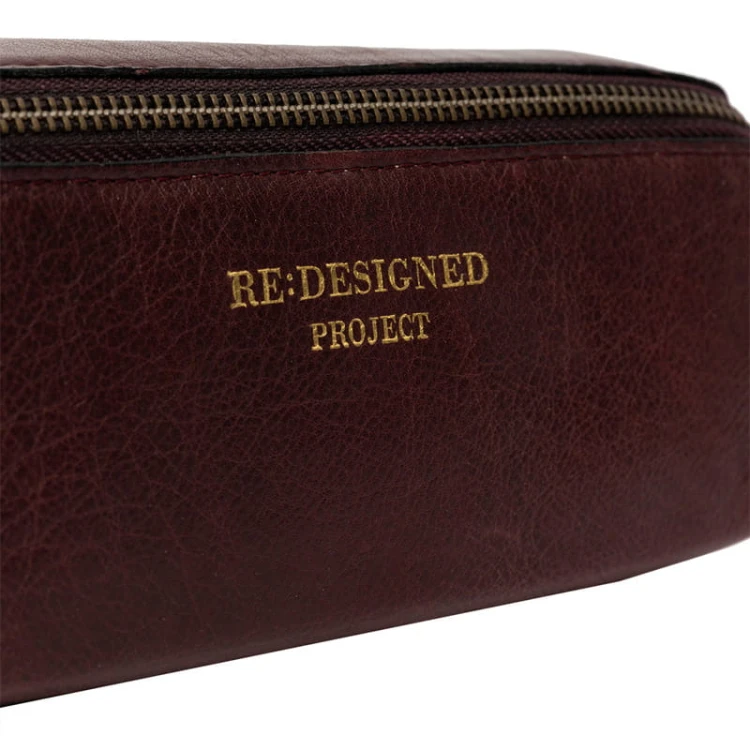 Etui / piórnik / organizer / RE:DESIGNED / Project 36 / skóra / dark cherry