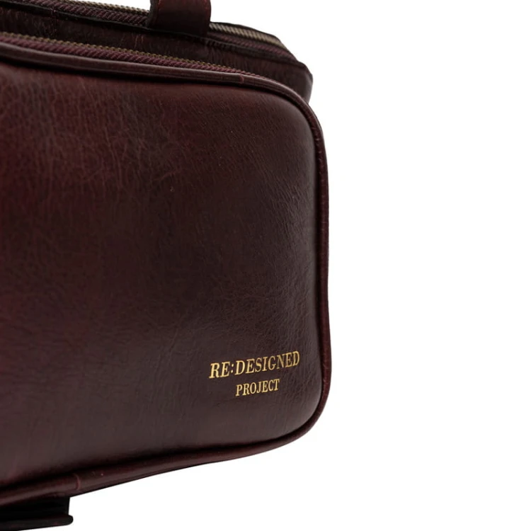 Organizer / torba / RE:DESIGNED / Project 39 / skóra / dark cherry