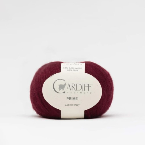 Włóczka Cardiff Prime 189 / granata / wino