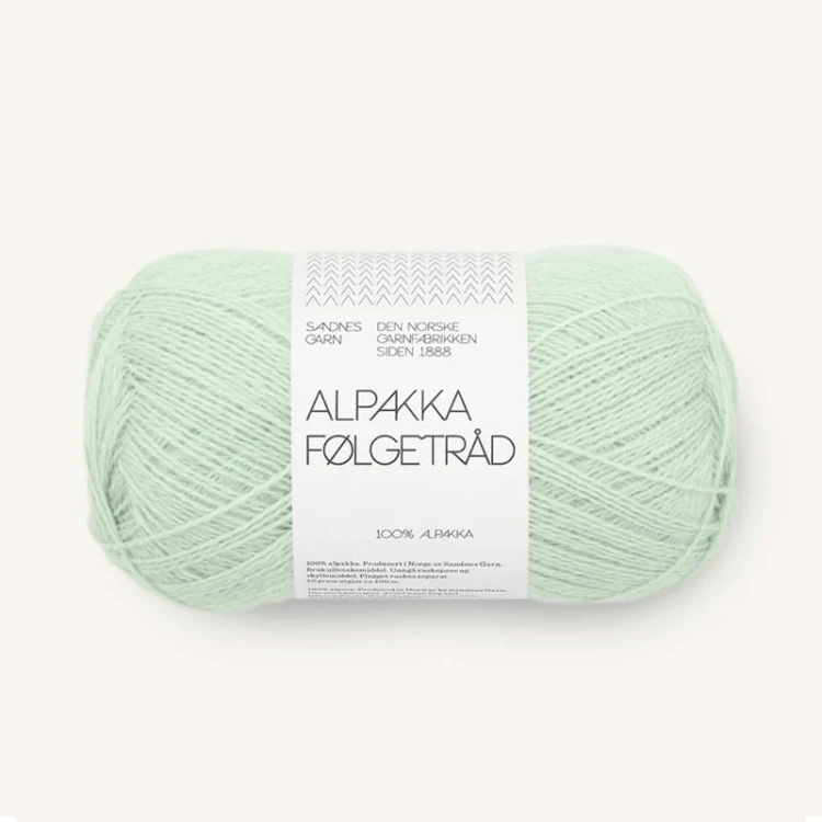 Włóczka Sandnes Garn Alpakka Folgetrad 7911 / jasna mięta