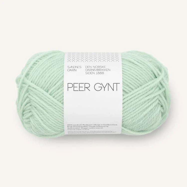 Włóczka Sandnes Garn Peer Gynt 7911 / jasna mięta