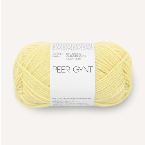 Włóczka Sandnes Garn Peer Gynt 9602 / lemoniada