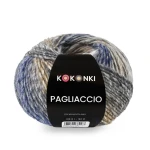 Włóczka KOKONKI Pagliaccio P19 / retro jeans / ~180 m
