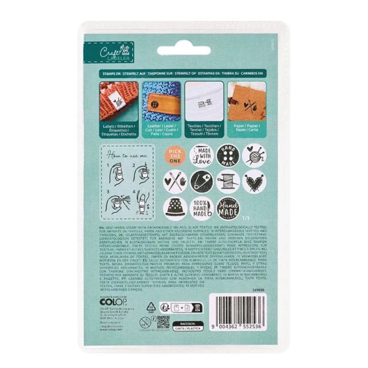 Zestaw stempli do metek Colop Craft Labeler