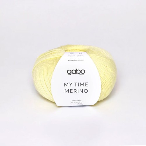 Włóczka Gabo Wool My Time Merino 9119 / sorbet cytrynowy