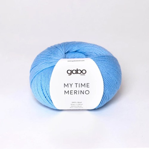 Włóczka Gabo Wool My Time Merino 9444 / himalajski błękit