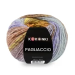 Włóczka KOKONKI Pagliaccio P05 / słonecznik / ~180 m