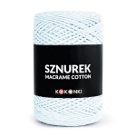 Sznurek Macrame Cotton by KOKONKI 2mm / rolka 200m / 265 mięta melanż