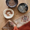Książka Beaded Colourwork / Laine Publishing - w języku angielskim