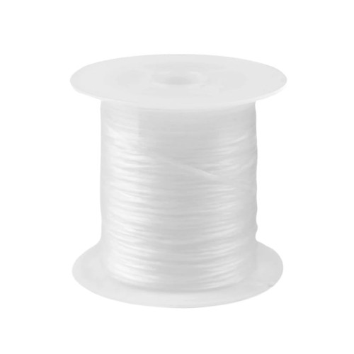 Gumka silikonowa płaska / 1 mm / transparentna / 1 szt