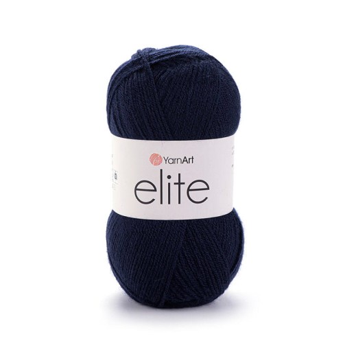 Włóczka YarnArt Elite 227 / ciemny granat