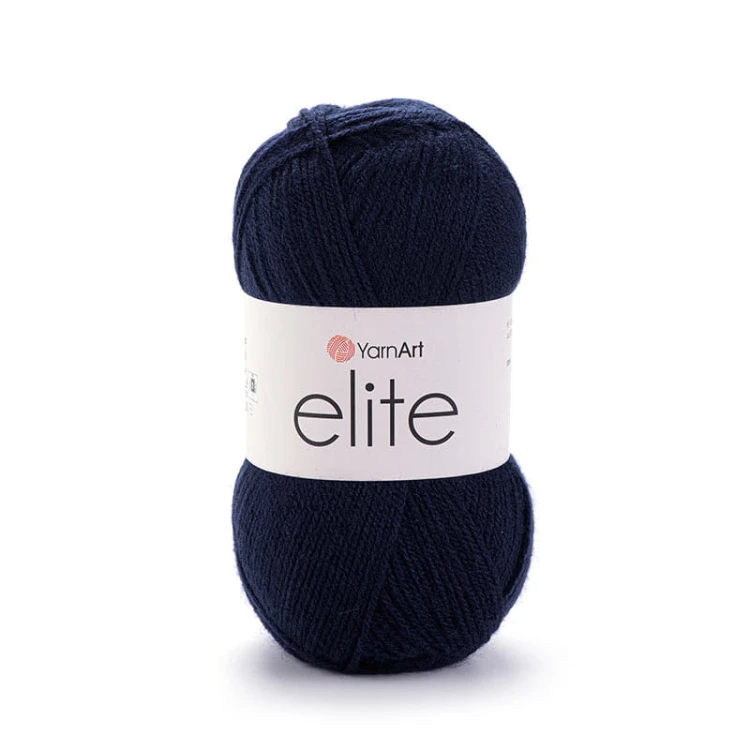 Włóczka YarnArt Elite 227 / ciemny granat