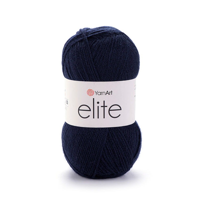 Włóczka YarnArt Elite 227 / ciemny granat