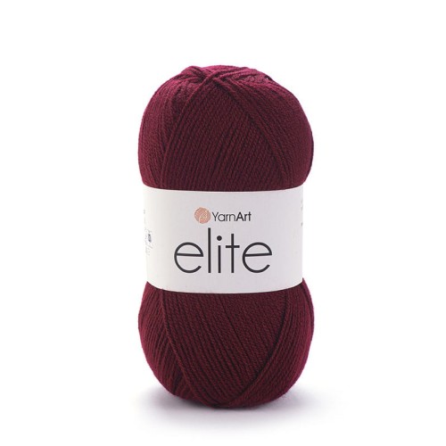 Włóczka YarnArt Elite 577 / bordo