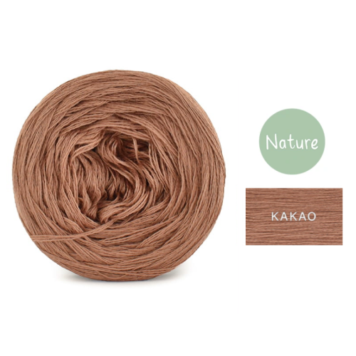 KOKONEK Mono Nature jeden kolor - kakao / 250m