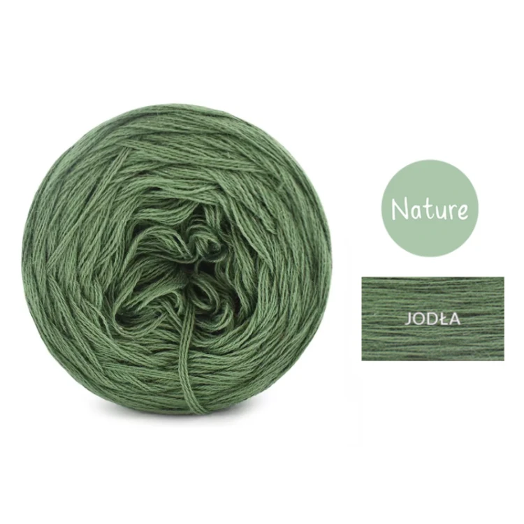 KOKONEK Mono Nature jeden kolor - jodła / 250m
