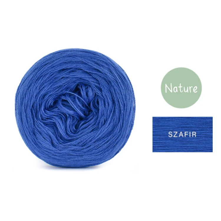 KOKONEK Mono Nature jeden kolor - szafir / 250m