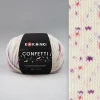 Włóczka KOKONKI Confetti 01 / ~90 m