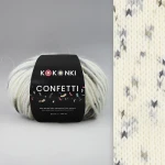 Příze KOKONKI Confetti 02 / ~90 m