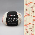 Włóczka KOKONKI Confetti 03 / ~90 m