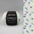 Włóczka KOKONKI Confetti 04 / ~90 m