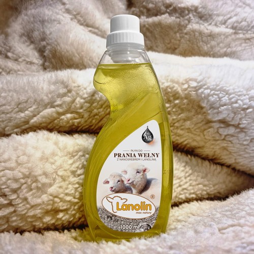 Płyn do prania tkanin i wełny Lanolin / 1L