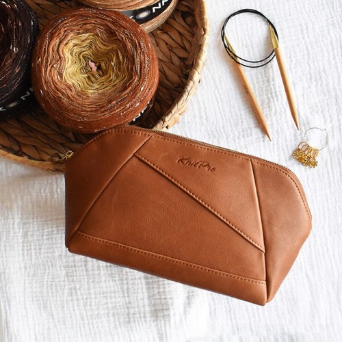 Organizer / etui Knitpro Eden Project / brąz / K12894